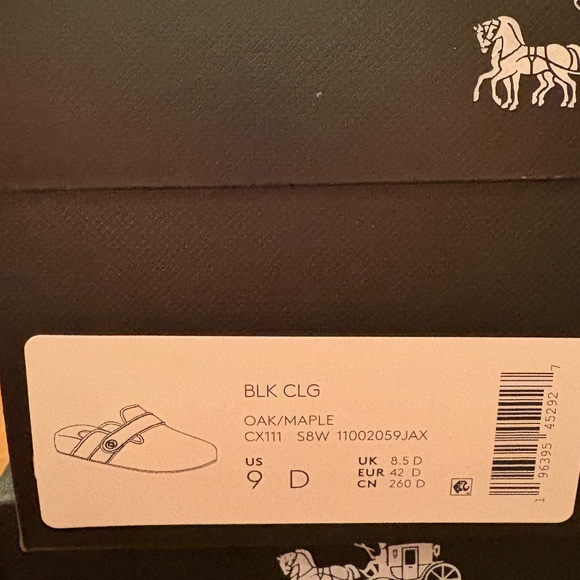 Coach BLAKE CLOG WITH SIGNATURE JACQUARD 9D - Picture 4 of 4